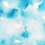 Blue abstract image